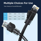 Cat6 Gigabit Ethernet Cable – Shielded RJ45 Network Cord