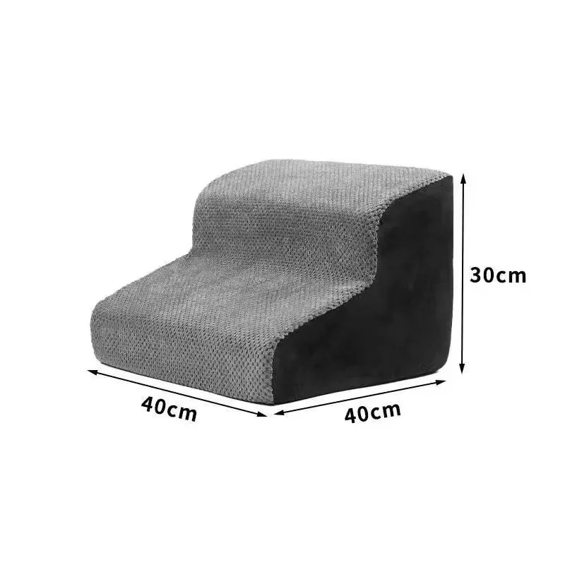 Memory Foam Pet Stairs & Ramp
