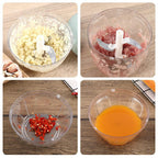Manual Garlic Chopper & Meat Mincer – Rotary Kitchen Press