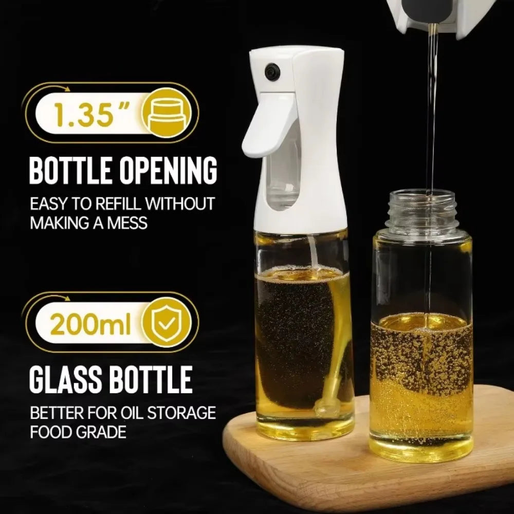 Reusable Oil Sprayer Bottle – Kitchen Mist Dispenser