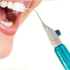 Portable Oral Irrigator – Manual High-Pressure Water Flosser