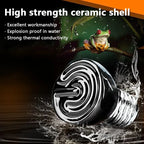 Ceramic Heat Emitter Bulb for Reptiles & Poultry