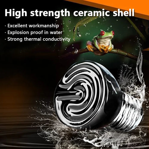 Ceramic Heat Emitter Bulb for Reptiles & Poultry