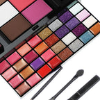 Glitter & Matte Eyeshadow Palette – Long-Lasting Pigment