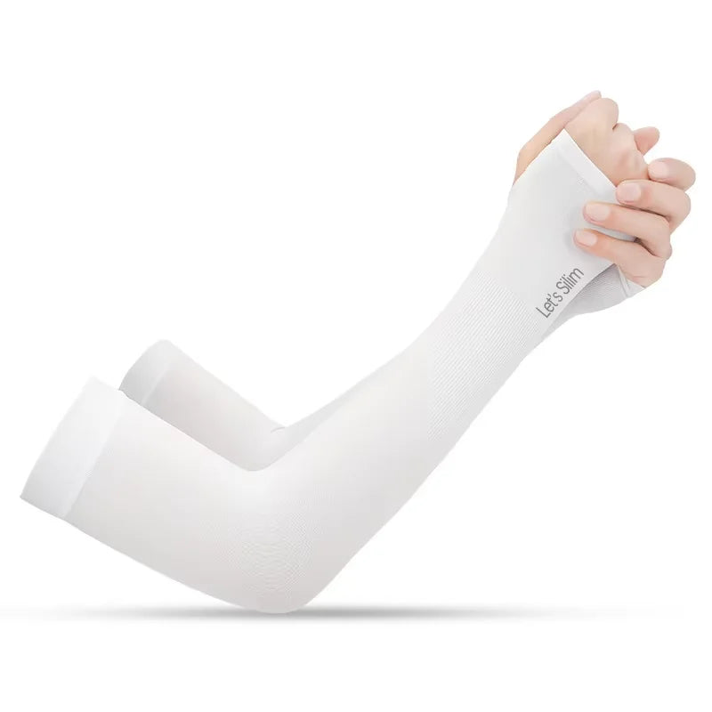 UV Protection Arm Sleeves – Cooling Sun Cover for Cycling & Driving