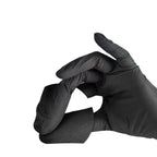 Black Nitrile Disposable Gloves – Latex-Free, Textured Grip