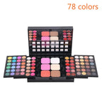 Glitter & Matte Eyeshadow Palette – Long-Lasting Pigment