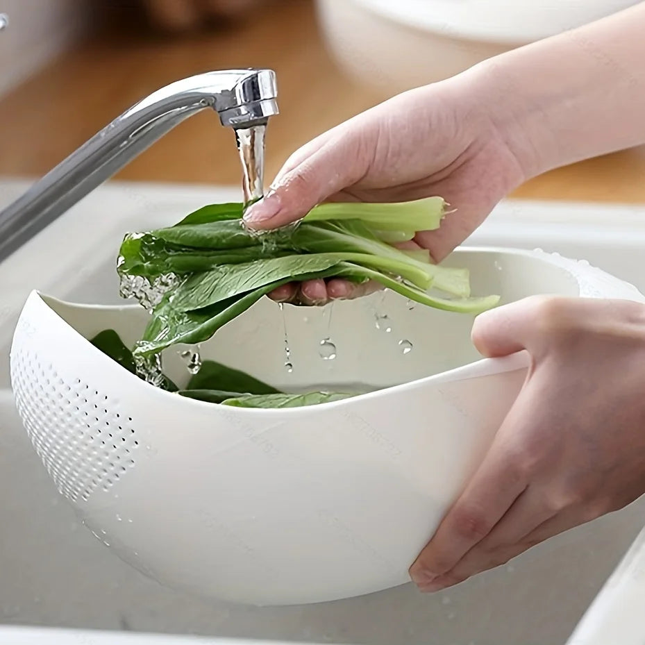 Multi-Purpose Rice & Vegetable Drainage Basket