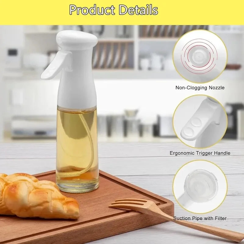 Reusable Oil Sprayer Bottle – Kitchen Mist Dispenser