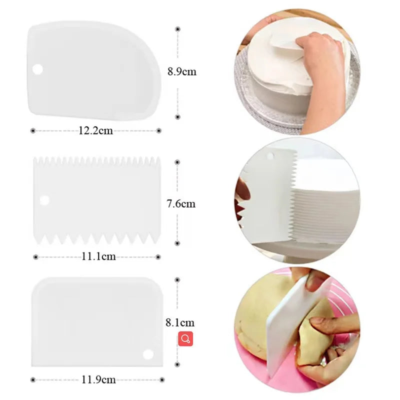 Silicone Piping Bag & Tip Set – Reusable Cake Decorating Kit