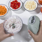 Manual Garlic Chopper & Meat Mincer – Rotary Kitchen Press