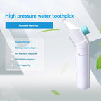Portable Oral Irrigator – Manual High-Pressure Water Flosser