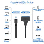 SATA to USB 3.0 Adapter Cable – 2.5" HDD/SSD Cable